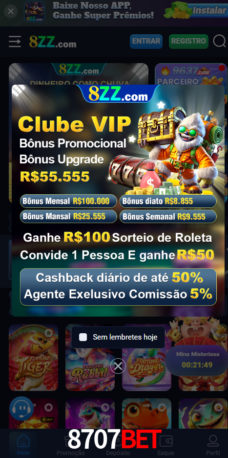 App oficial de cassinos online